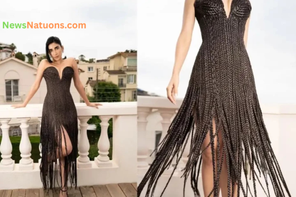 Human Hair Dress Steals Spotlight at Cannes Festival