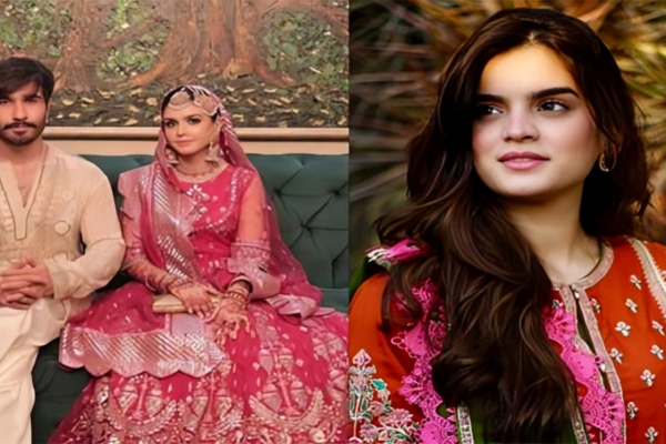 aliza and Firoz Khan's marriage photo