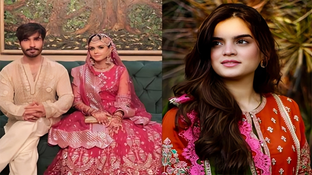 aliza and Firoz Khan's marriage photo